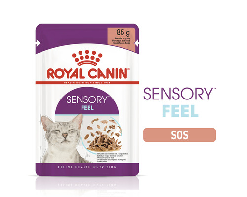 Royal Canin Sensory Feel hrană pentru pisici în plic de 85 de grame