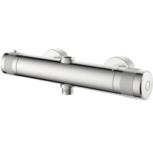 Sistem de duș cu termostat AVITAL Topino duș fix 1 funcție pară duș 3 funcții finisaj inox-thumb-4