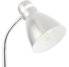 Lampă de birou Allison E27 max. 1x40W, argintiu