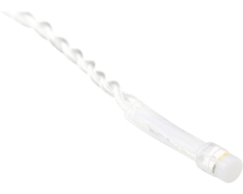 Șir de lumini LED cu cablu transparent