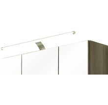 Dulap baie cu oglindă pelipal 17, 3 uși, iluminare LED, PAL, 75x70 cm, grafit, IP 44-thumb-1