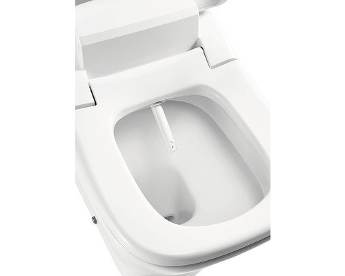 WC cu duș alb cu funcție de duș integrată