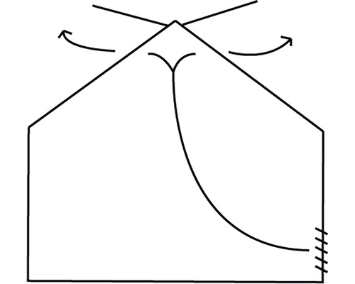 Simbol pentru ventilație controlată a locuinței