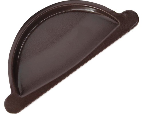 Capac terminal semicircular pentru jgheab