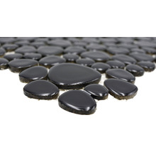 Mozaic piscină ceramic XKM 890N negru 27,5x27,5 cm