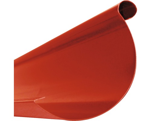 Secțiune de jgheab metalic semi-rotund