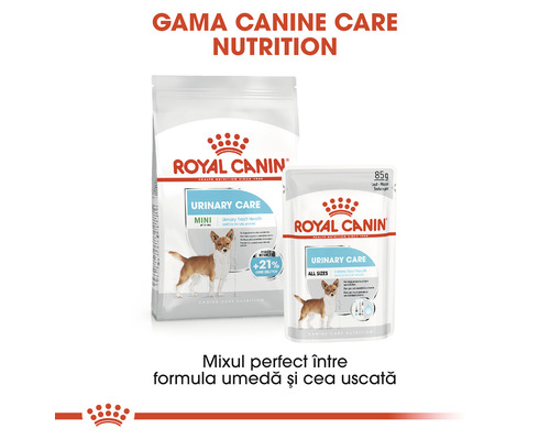 Royal Canin Urinary Care hrană uscată și hrană umedă pentru câini