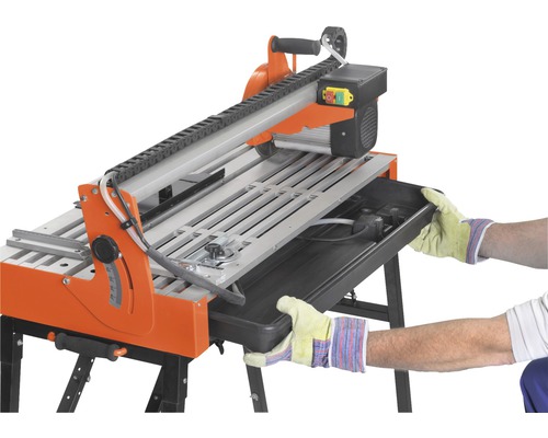 Mașină de tăiat faianță cu tavă de colectare a apei