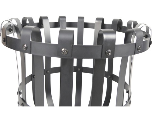 Coloană decorativă pentru plante din metal cu structură de grilaj