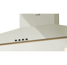 Hotă bucătărie tip șemineu Teka DOS 60.1 VN 60 cm, 3 trepte putere, free outlet 650mc/h, turbină dublă, finisaj Vanilla