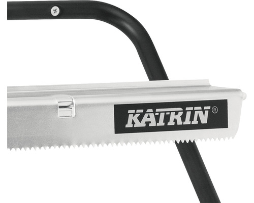 Dispensator de hârtie Katrin cu margine de rupere