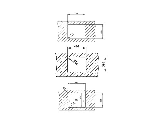 Desen tehnic cu dimensiuni