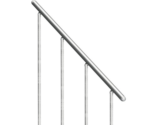 Balustradă metalică cu trei suporturi
