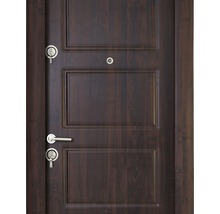 Ușă de intrare metalică pentru interior Modern 319 nuc ST019 88x201 cm dreapta-thumb-1