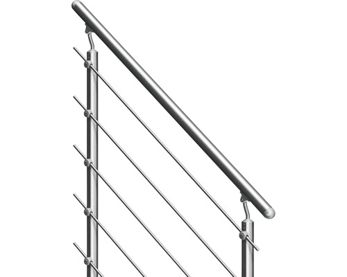 Balustradă din oțel inoxidabil cu umplutură din cablu de sârmă