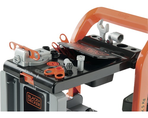 Banc de lucru Black and Decker cu scule pentru copii