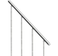 Balustradă metalică cu suporturi
