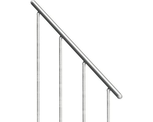 Balustradă metalică cu suporturi