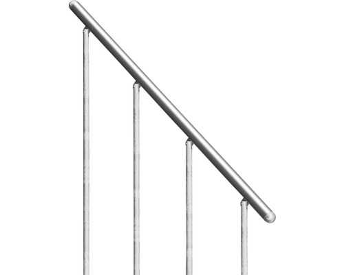 Balustradă metalică cu trei stâlpi
