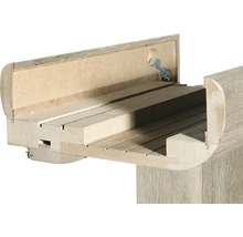 Secțiune printr-o ușă cu structură de lemn