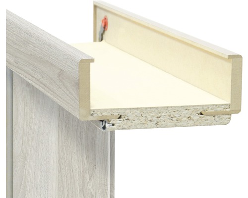 Detaliu cu o componentă de mobilier din material lemnos