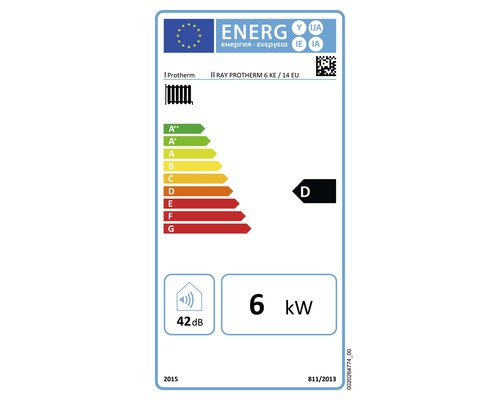 Etichetă energetică Protherm