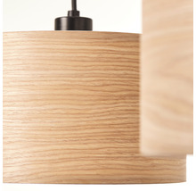 Lustră Romm E27 max. 3x60W, bambus natur