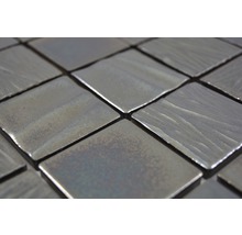 Mozaic piscină CG KN3 Quadrat Kanran black 29,5x29,5 cm