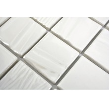 Mozaic piscină CG KN5 Quadrat Kanran alb 29,5x29,5 cm-thumb-3
