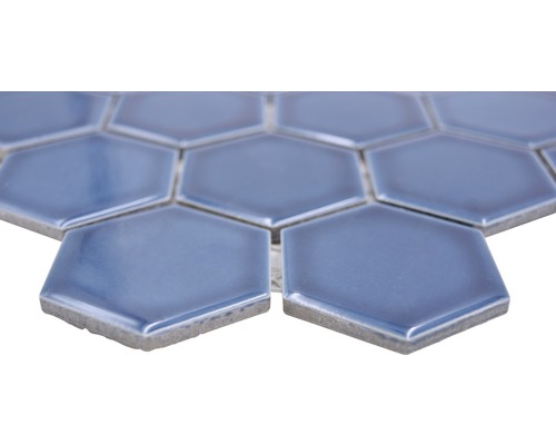 Plăci de mozaic hexagonale din ceramică