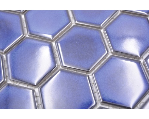 Plăci ceramice hexagonale pentru perete și podea