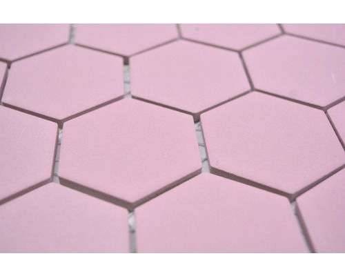 Prim-plan cu plăci hexagonale