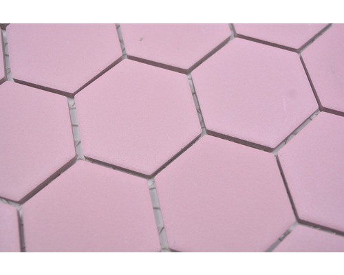 Prim-plan cu plăci hexagonale