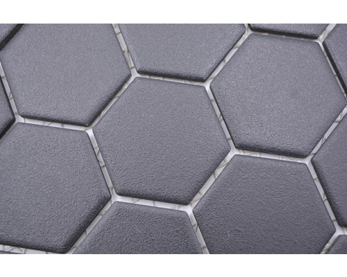 Prim-plan cu plăci hexagonale