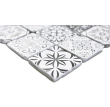 Mozaic Quadrat black&white 30x30 cm