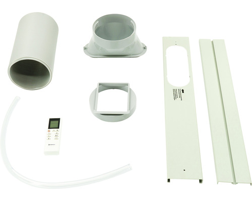 Accesorii pentru aer condiționat cu furtun de evacuare, etanșare pentru fereastră și telecomandă