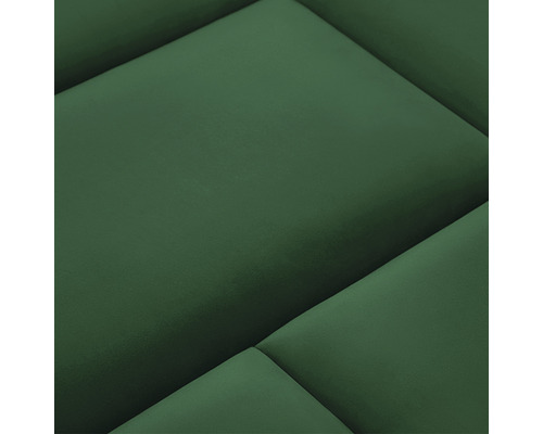 Prim-plan cu panouri acustice verzi pentru perete și tavan