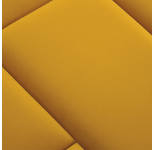 Panou decorativ tapițat Mat Velvet galben 30x60 cm