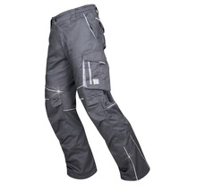 Pantaloni de lucru gri cu mai multe buzunare