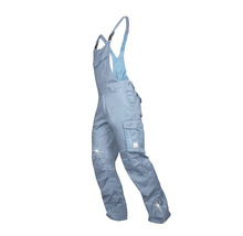 Pantaloni de lucru cu pieptar Ardon Summer din bumbac + poliester gri/albastru, mărimea 46-thumb-1