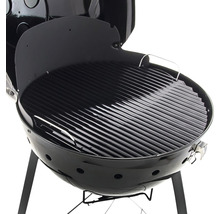 Grătar sferic cu grătar și suport pentru capac