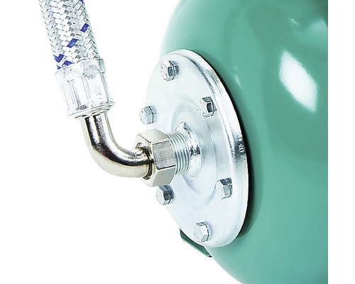 Imagine detaliată cu un vas de expansiune cu racord