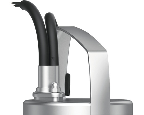 Imagine detaliată a unei pompe submersibile cu cablu și mâner