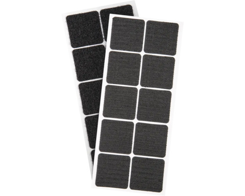 Două folii cu glisoare autoadezive pătrate pentru mobilă