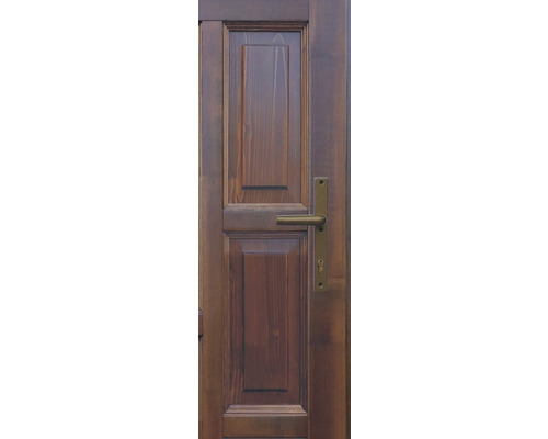 Ușă din lemn cu mâner