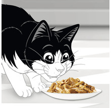 Hrană umedă pentru pisici PURINA Felix Fantastic cu somon în aspic 85 g-thumb-5