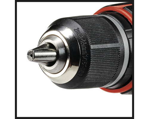 Prim-plan al mandrinei unei mașini de găurit