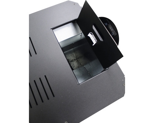 Grătar cu ușa deschisă