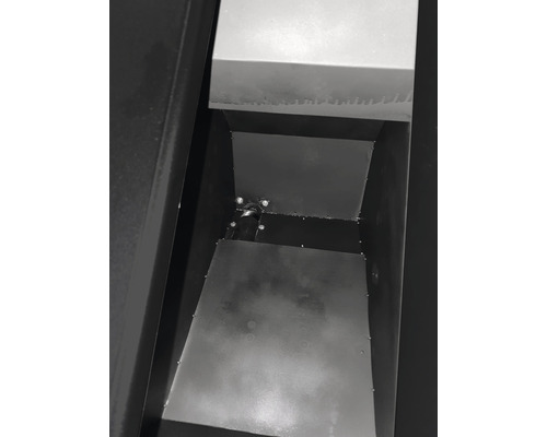 Aspect interior al unui siloz de peleți