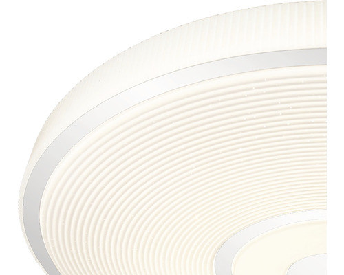 Lumină de plafon rotundă cu caneluri concentrice